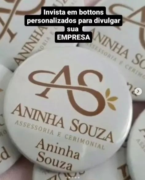Bottons para Empresas Personalizadas