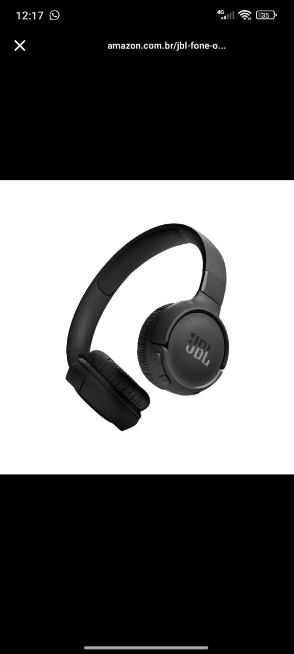Fone de ouvido JBL