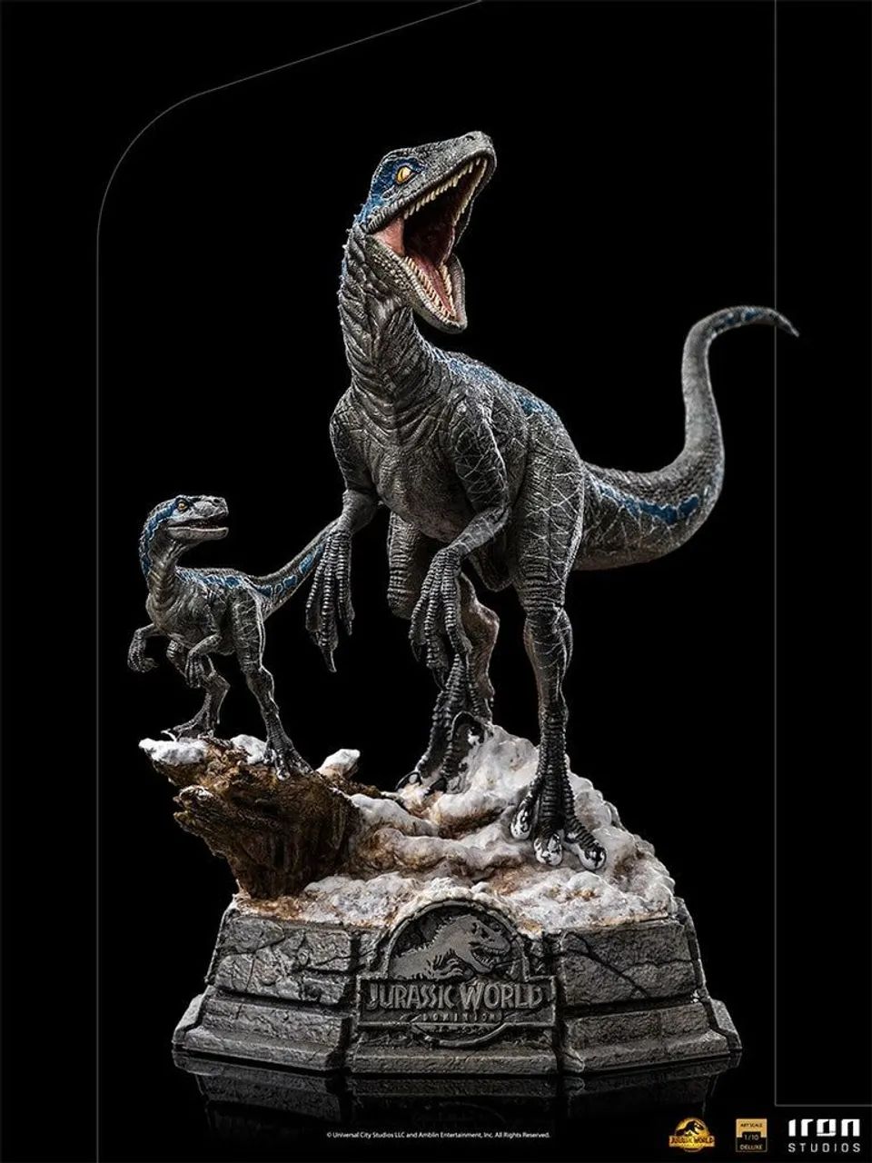Iron Studios Blue e Beta deluxe 1/10 Jurassic World - Foto 2