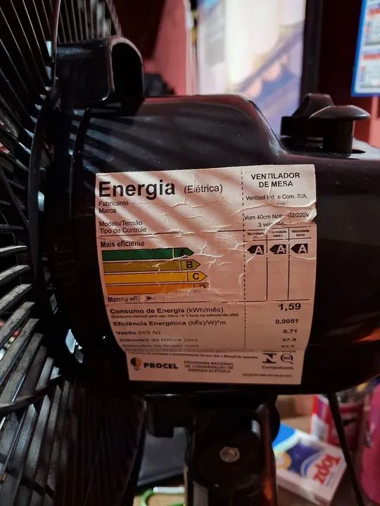 VENTILADOR VENTISOL R$ 169.90 SEMI NOVO!! - Foto 6
