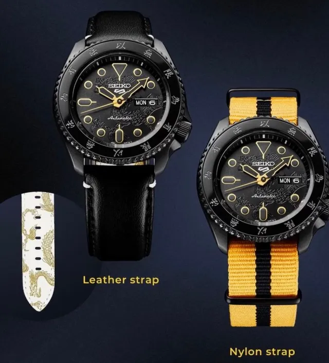 Seiko 5 Sports Edicao Limitada Bruce Lee SRPK39