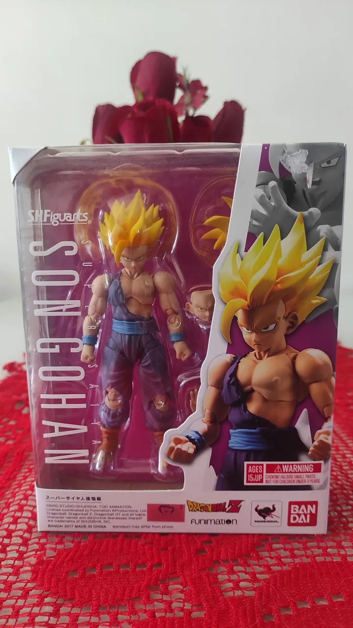 Son Gohan Super Saiyan battle damaged - SHFiguarts Bandai DESLACRADO