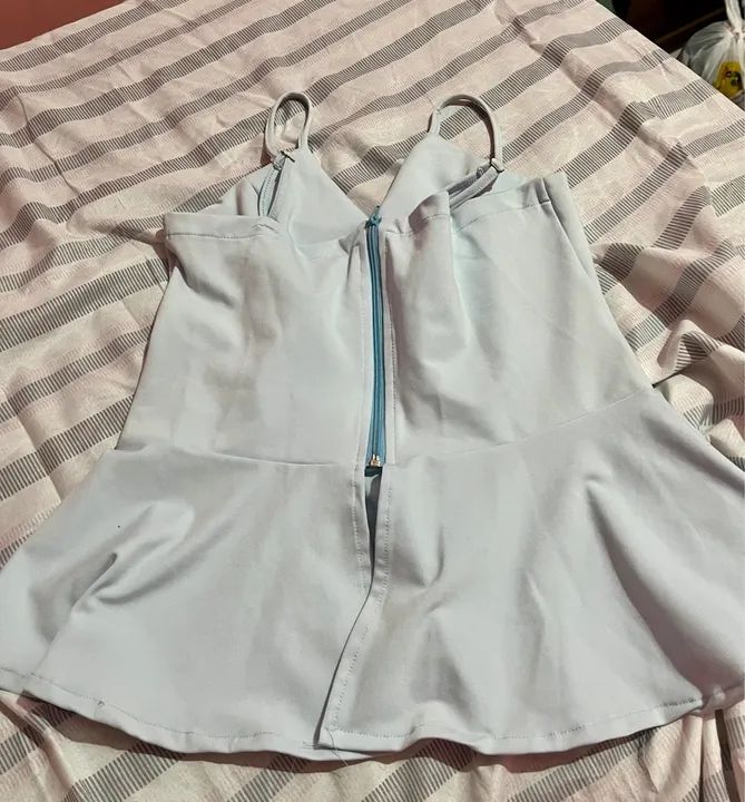 Blusa feminina azul claro NOVA TAM M - Foto 3