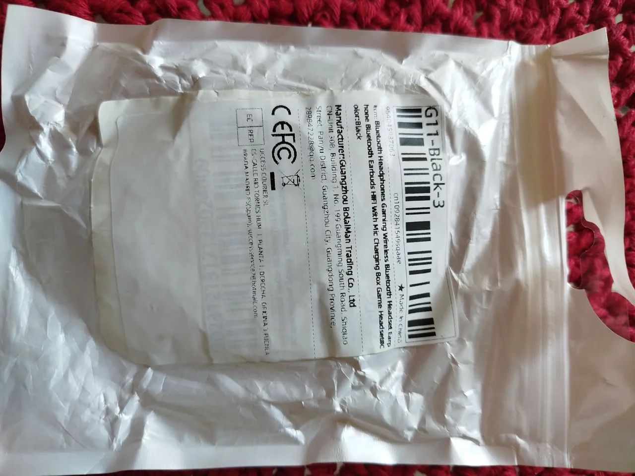 Fone de Ouvido Gamer Sem Fio Bluetooth - Modelo G11 Preto. - Foto 5