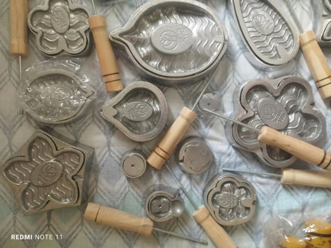 Kit com 22 frisadores para flores artesanais dm EVA - Foto 4