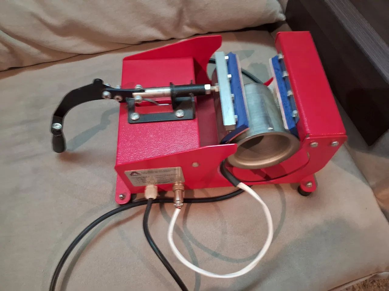 Máquina de sublimação para canecas
