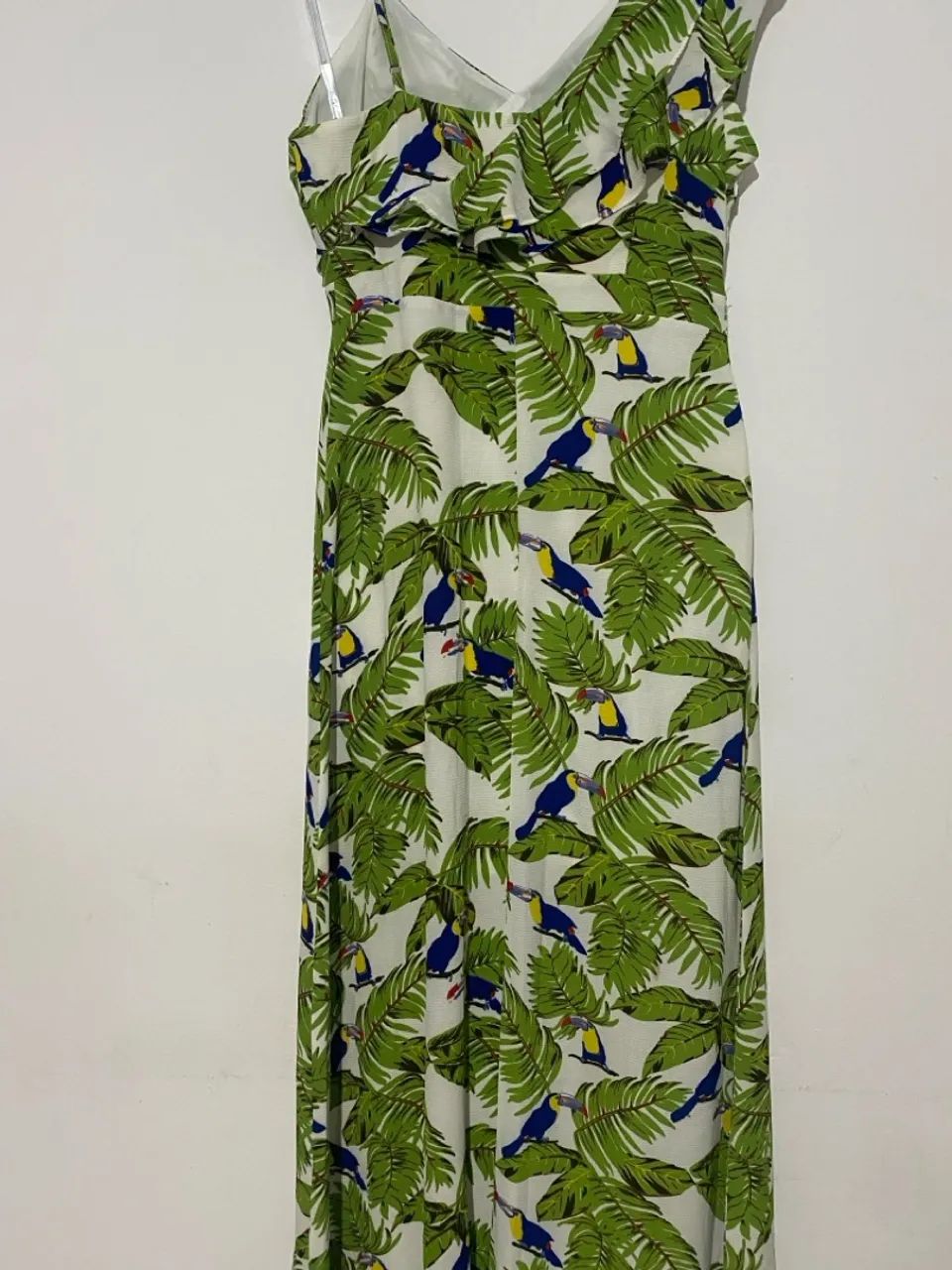 Vestido longo Tropical com Toucans - Foto 2