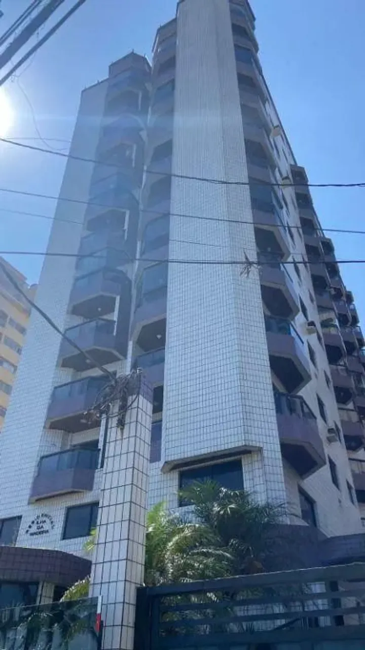 Apartamento de 1 dormitório a venda em Praia Grande, vista mar