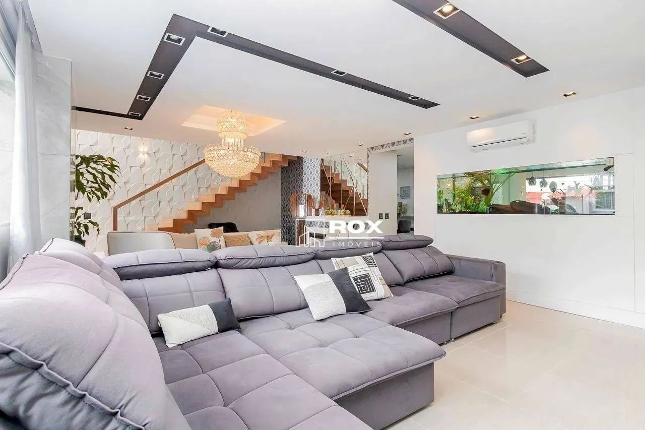 Casa mobiliada, em condomínio, 4 suítes para alugar - Santa Cândida - Curitiba/PR - Foto 3