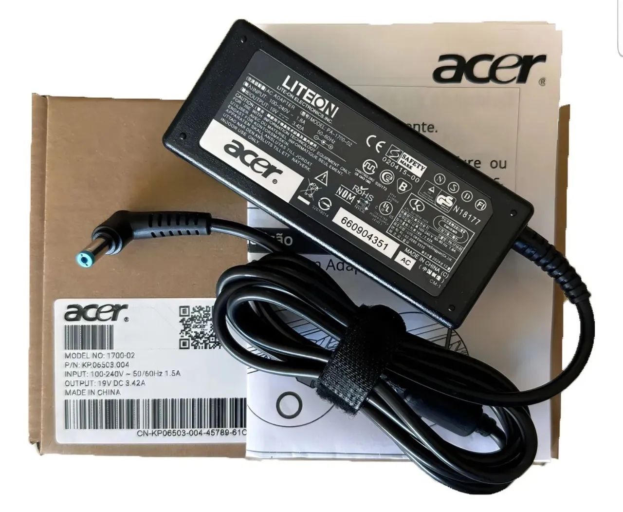 Fonte pra notebook acer (Entrega)
