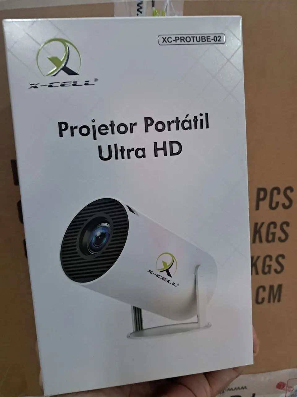 Projetor Portátil Ultra HD X-Cell
