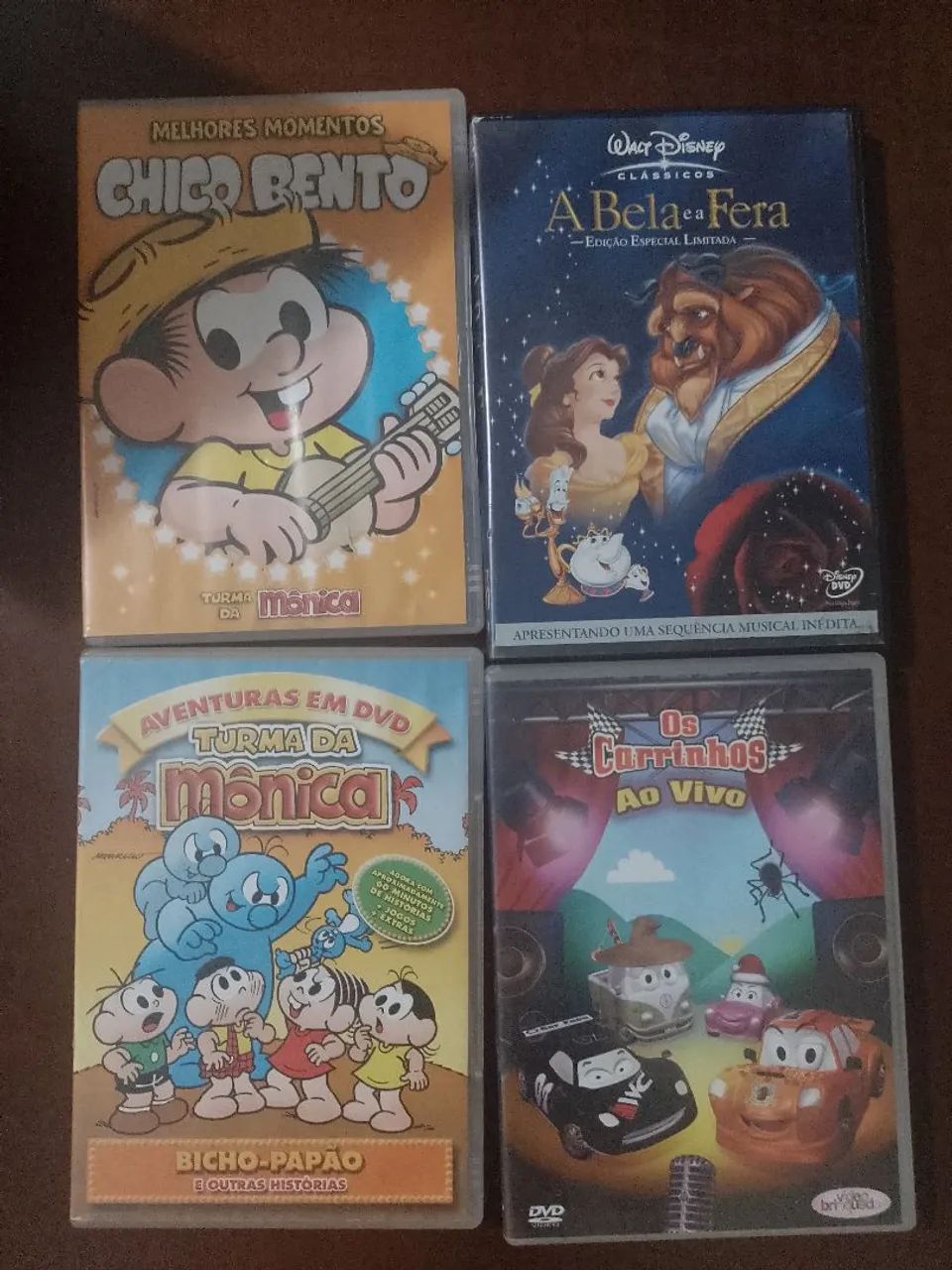 DVDs infantis 
