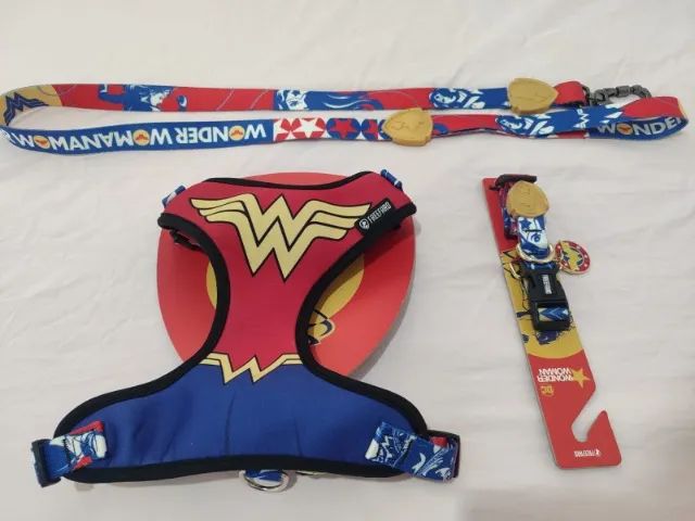 Kit Mulher Maravilha WB FREEFARO - Peitoral Air Tamanho M - [NOVO]