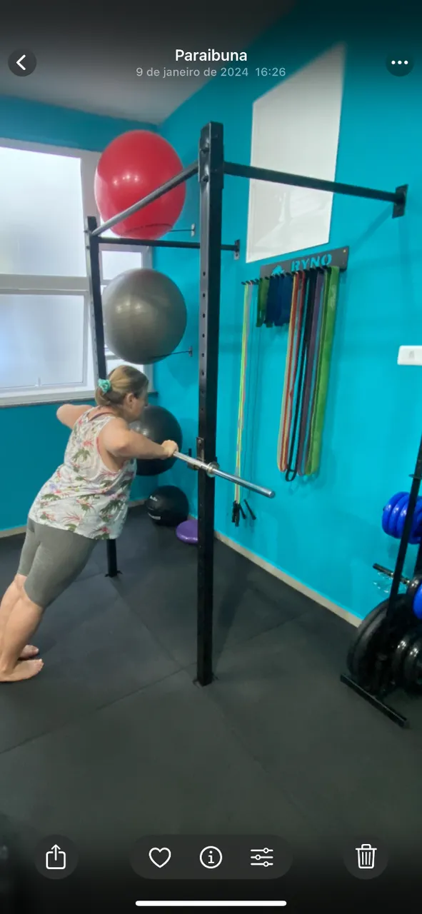 Hack gaiola Crossfit preto