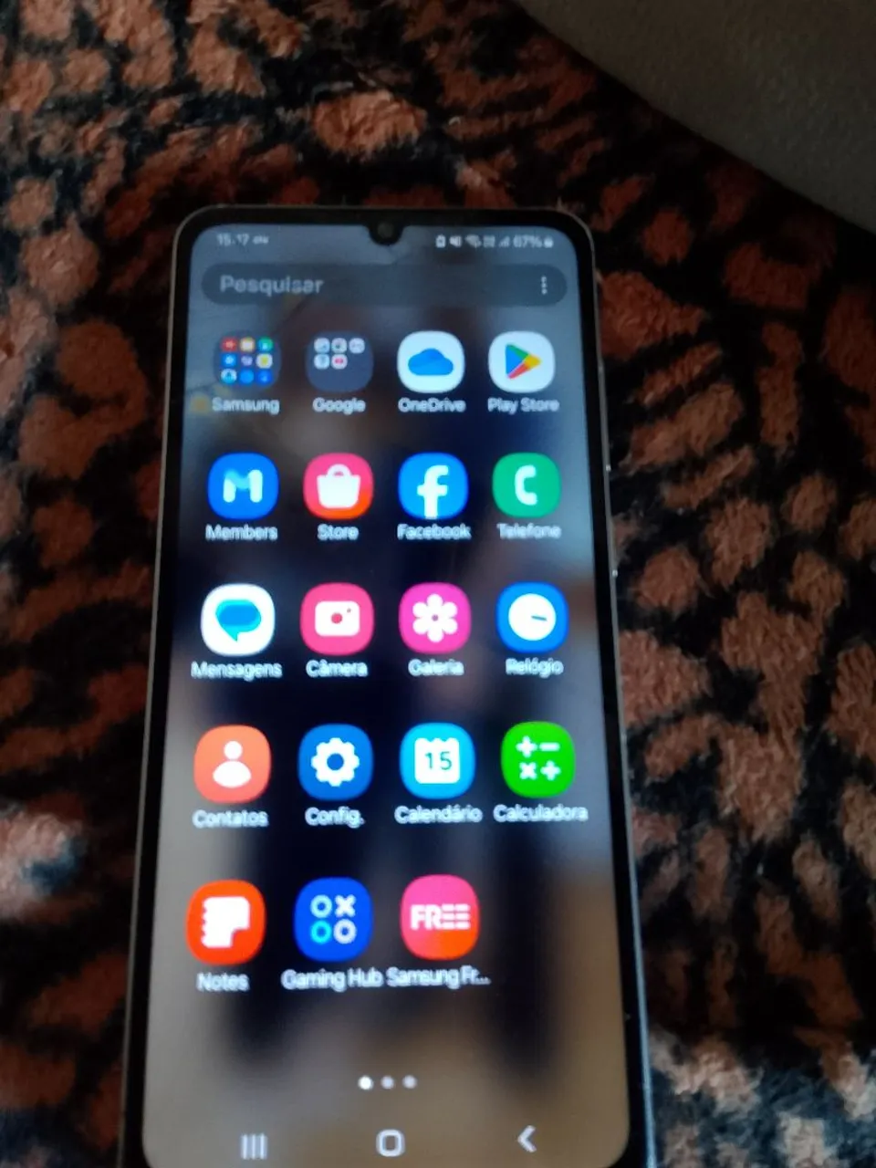 Samsung a 5 128 dee memória com um trinca