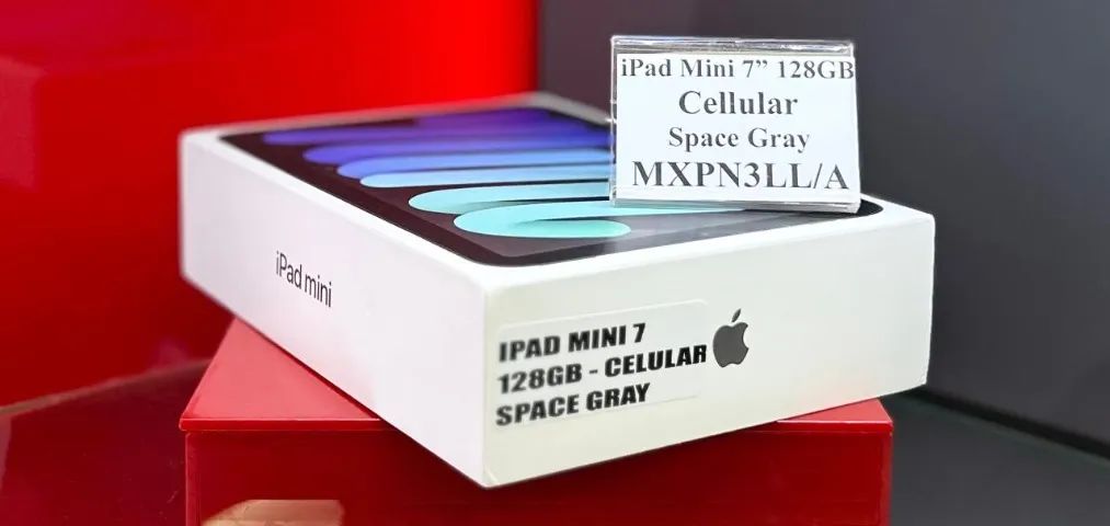 Apple iPad Mini 7th - 128GB - Wi-Fi + Cellular - SPACE BLACK - MXPN3LL/A - Produto Novo - Foto 2