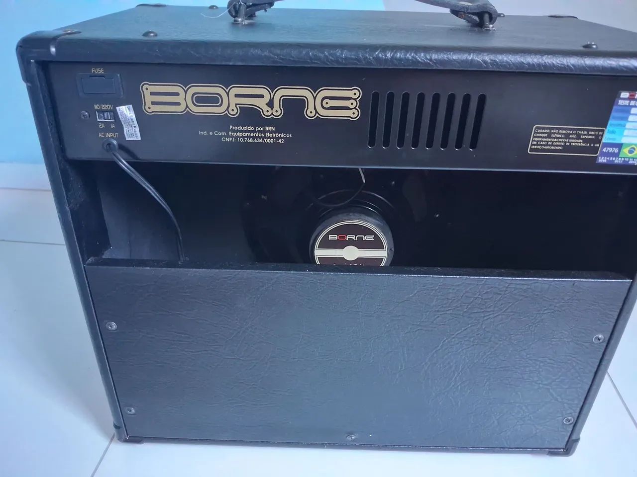 Amplificador Borne Warrior 50 ( nova ) envio na olx - Foto 5