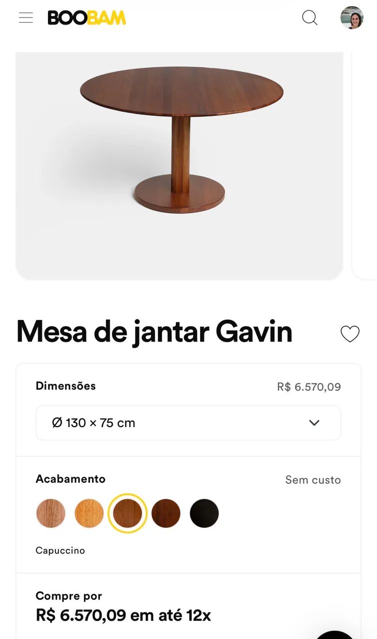 Mesa de jantar madeira imbuia - Foto 6