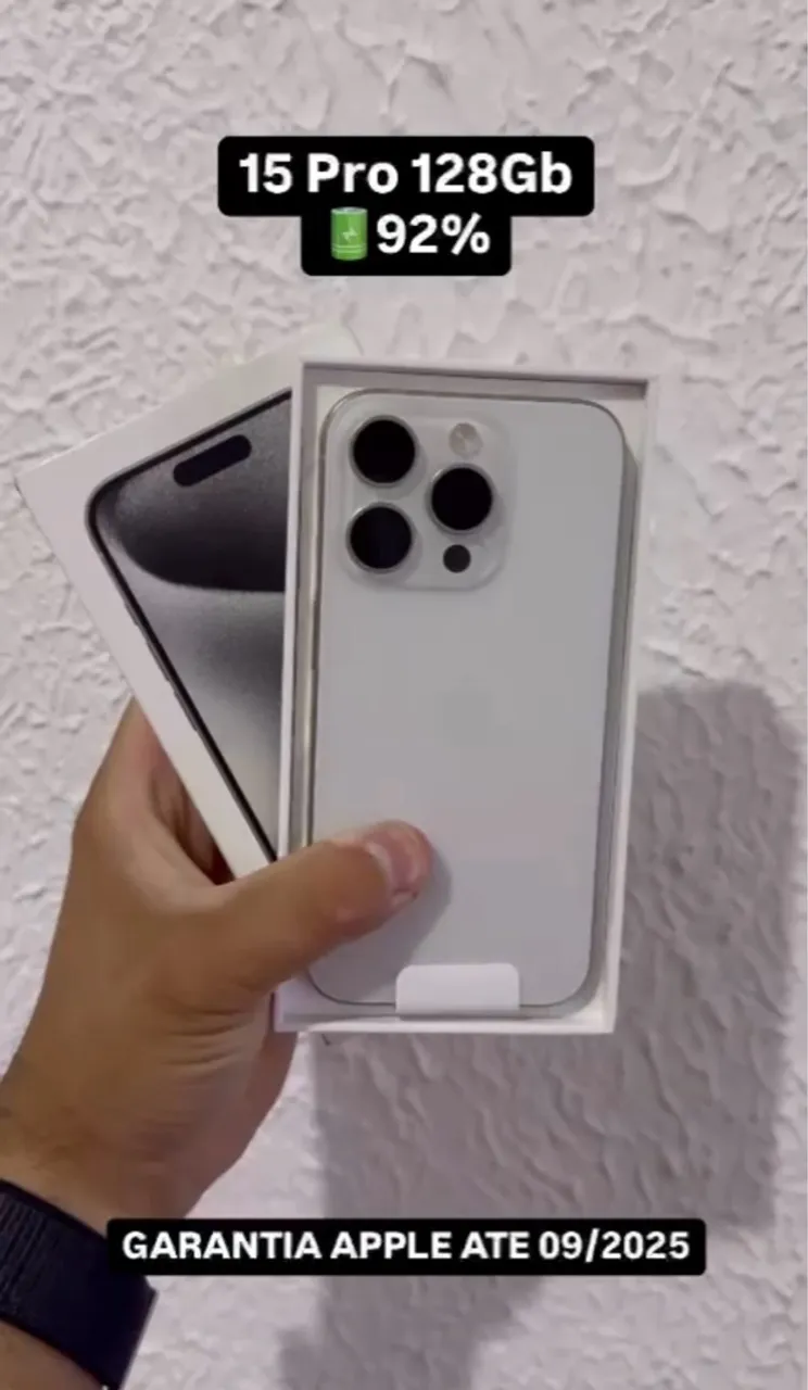 Ipone 15 Pro - GARANTIA APPLE