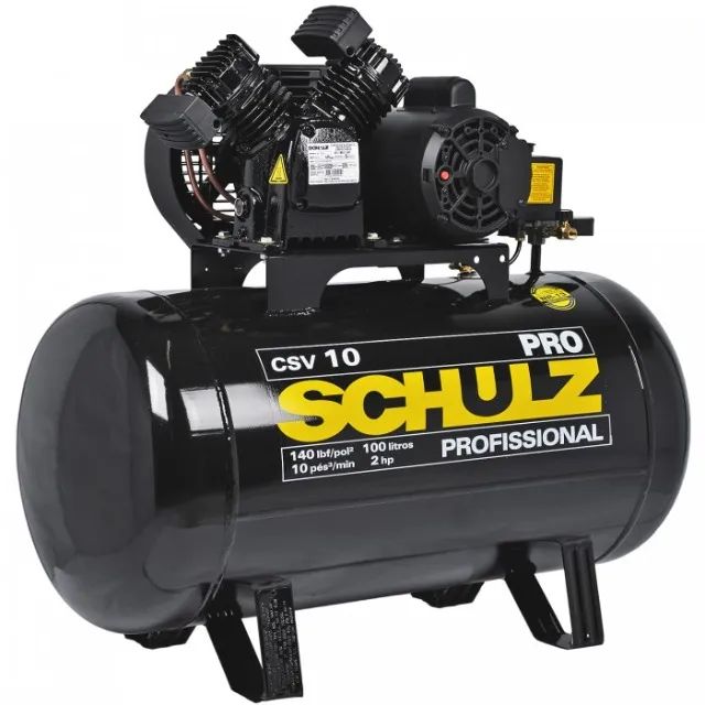 Compressor de Ar Schulz CSV10/100 2CV 127V  - Foto 2