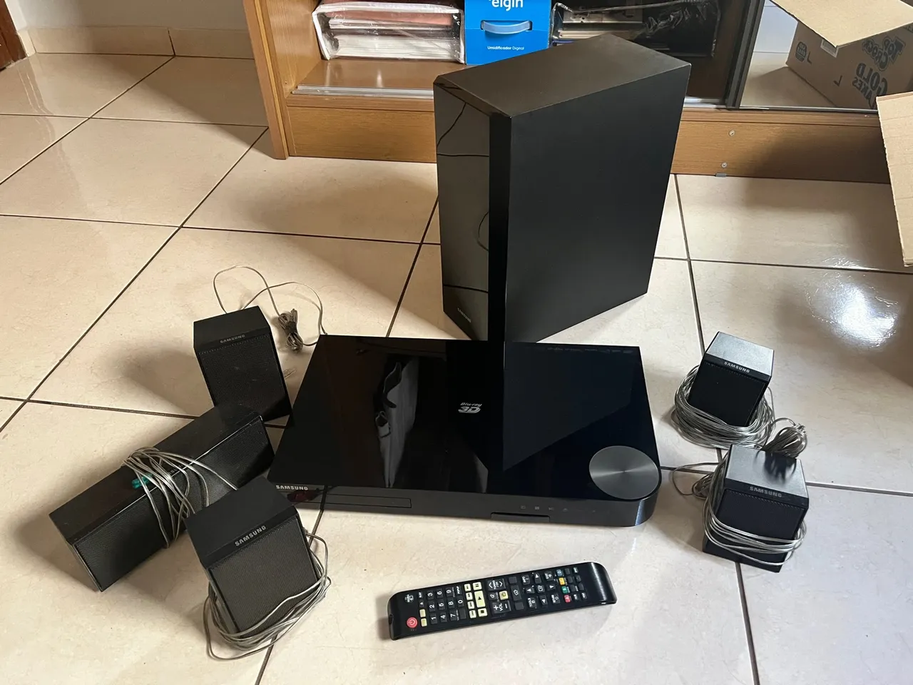 Home Theater Samsung Blu-Ray 3D