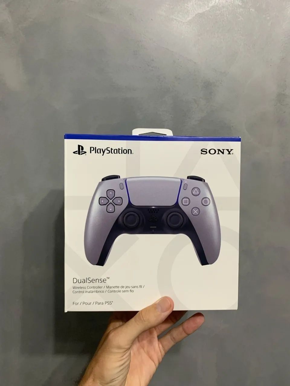 Silver controller for PS5 New64318476491395121