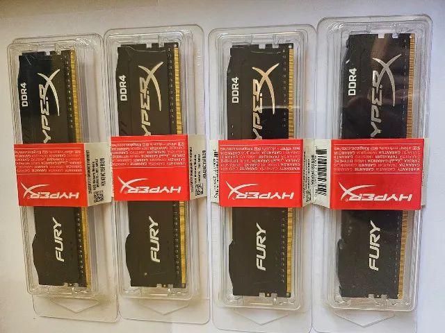 Memoria Kingston 8gb Ddr4 2400mhz Hyperx Fury Hx424c15fb2/8 - Foto 2
