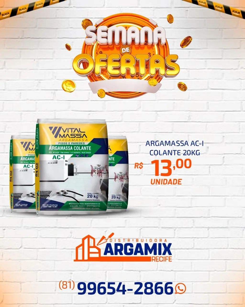 Argamassa AC3 Colante