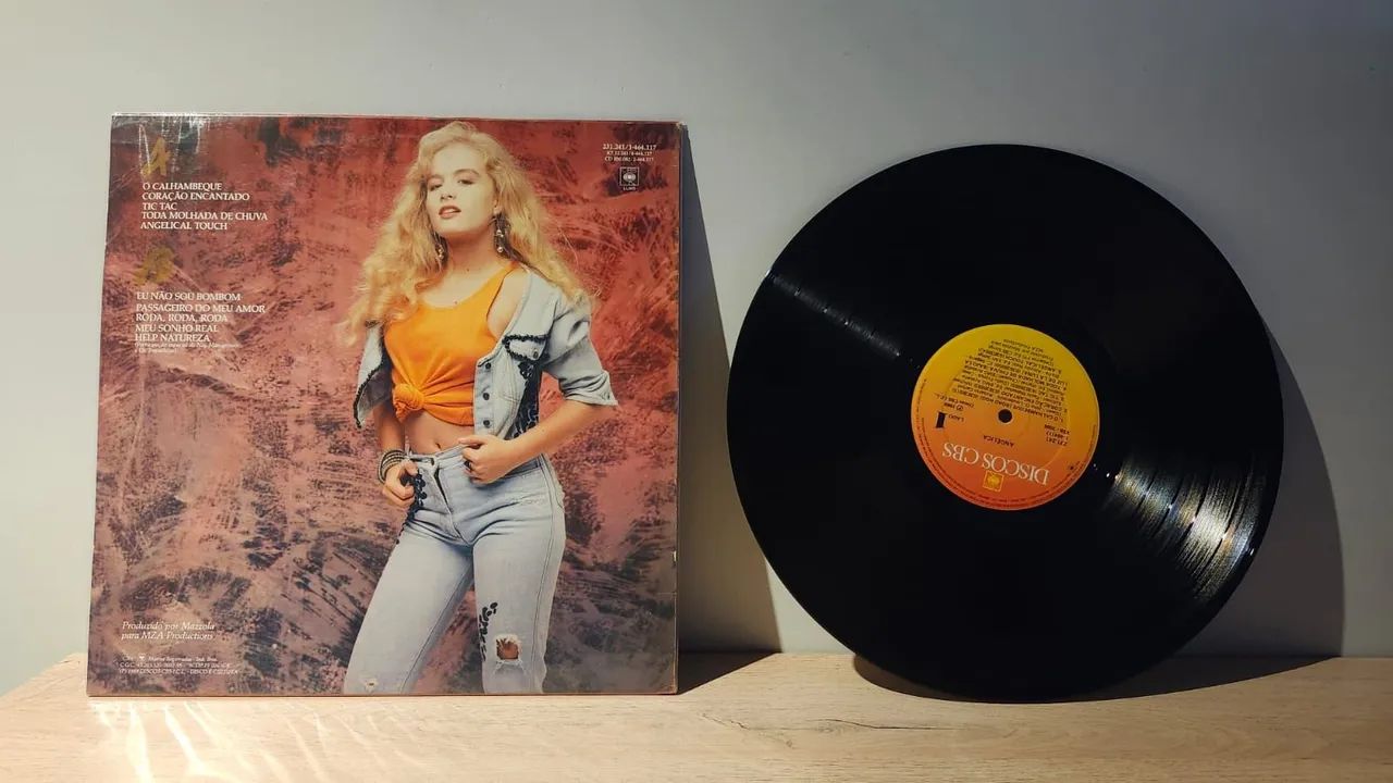 Disco de Vinil Angélica - Discos CBS - LP - 1989 - Foto 2