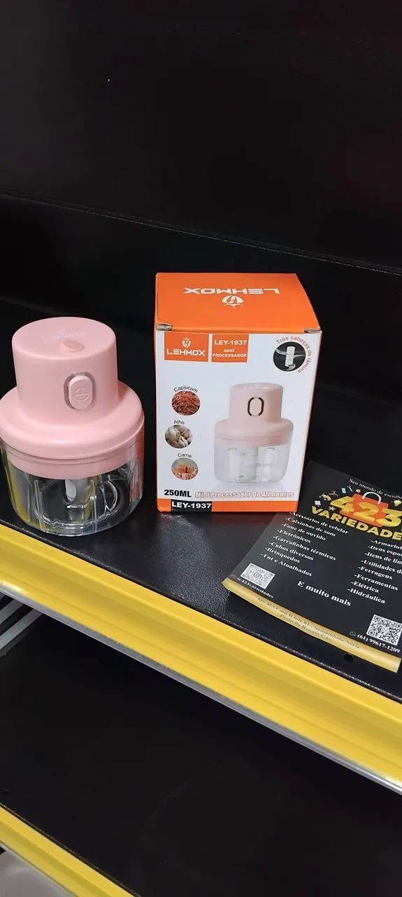 Mini processador de alimentos 250ml