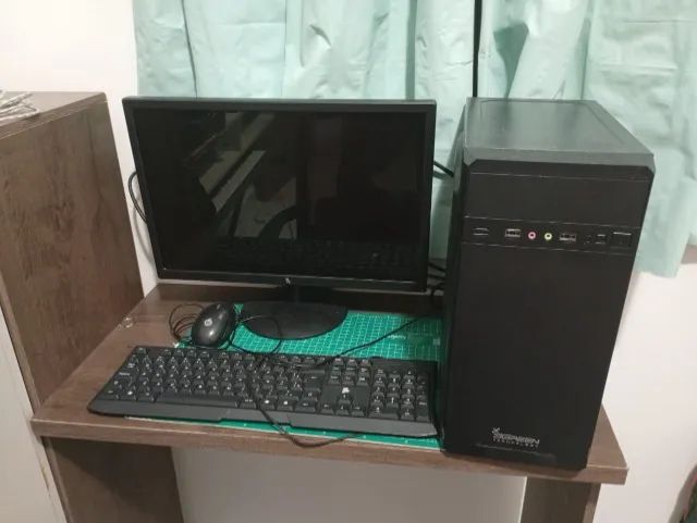 vende-se Computador Completo - Monitor, CPU, Teclado e Mouse