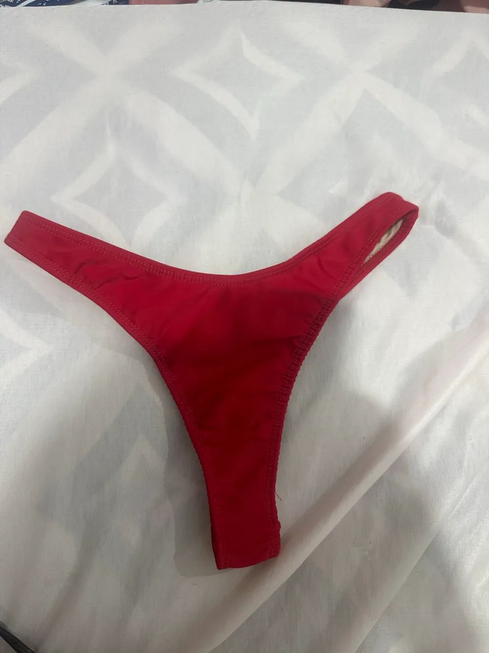 Biquíni asa delta vermelho 
