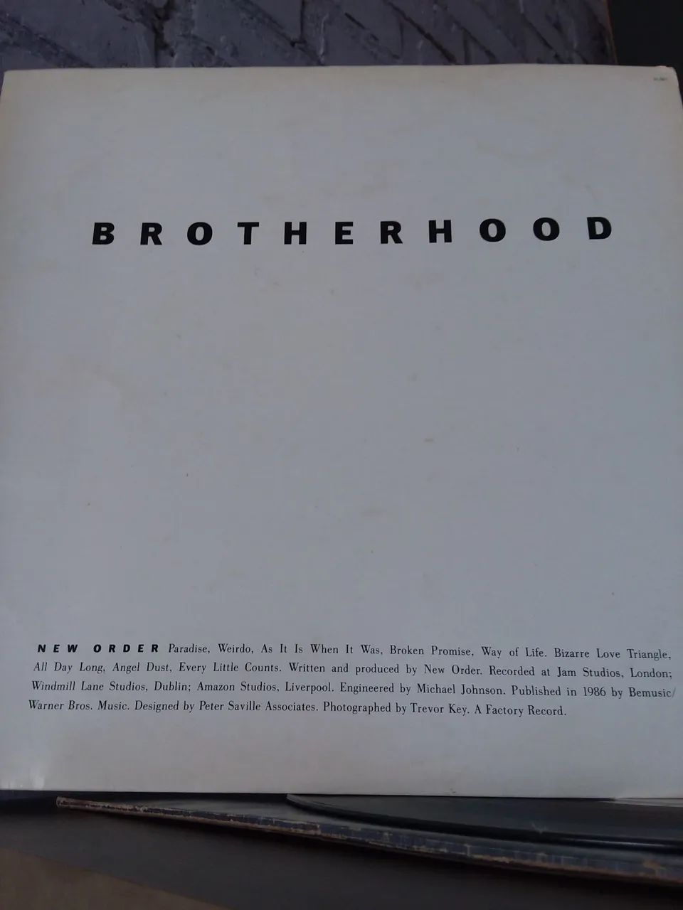Disco/LP Vinil - NEW ORDER - Brotherhood - Foto 4