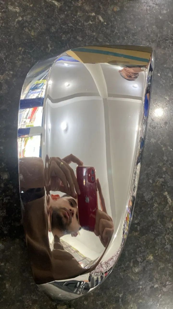Capa cromada do retrovisor Hilux e SW4 2016+   - Foto 3