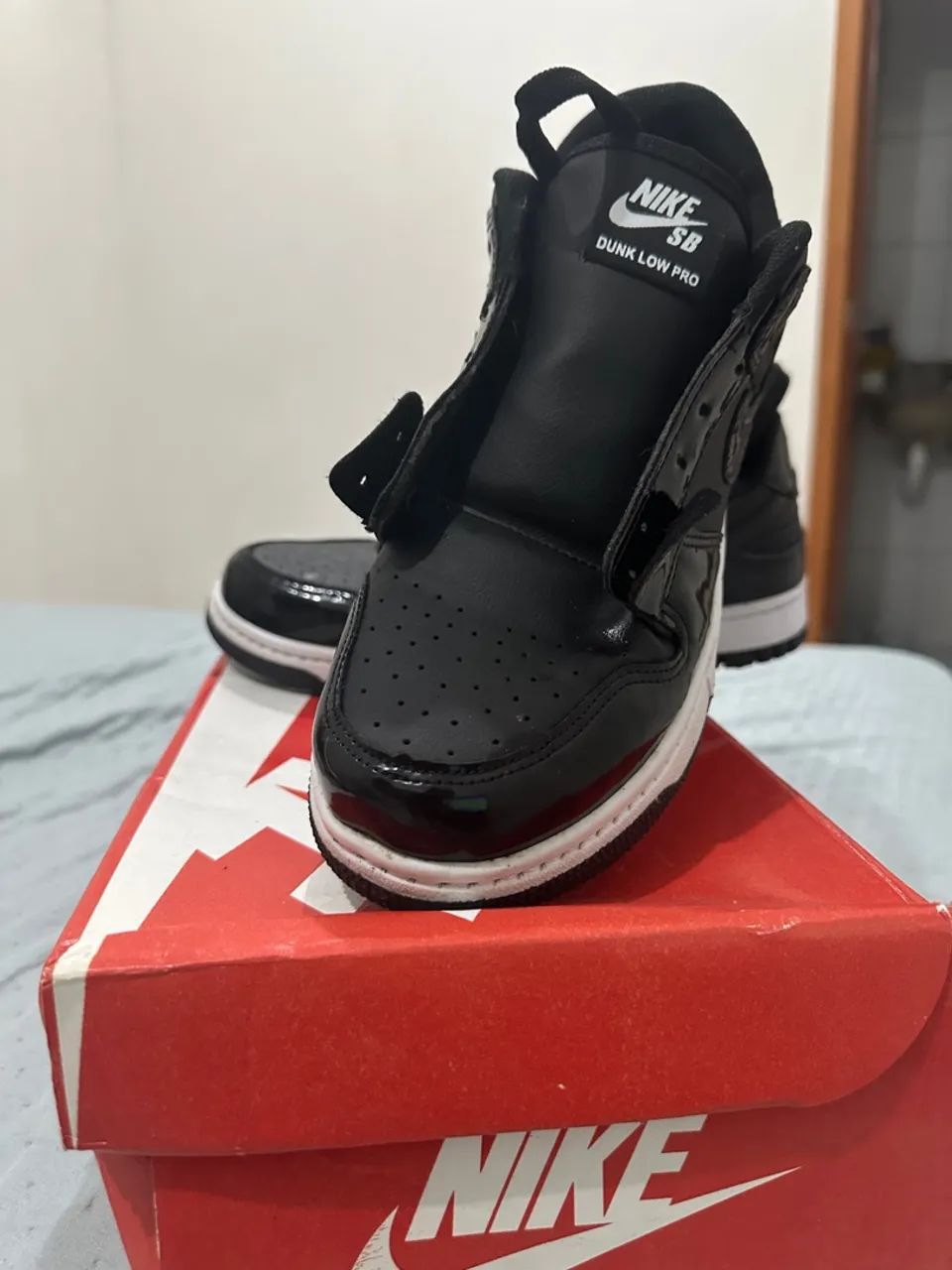 Nike SB Dunk Low Pro Preto - Foto 2