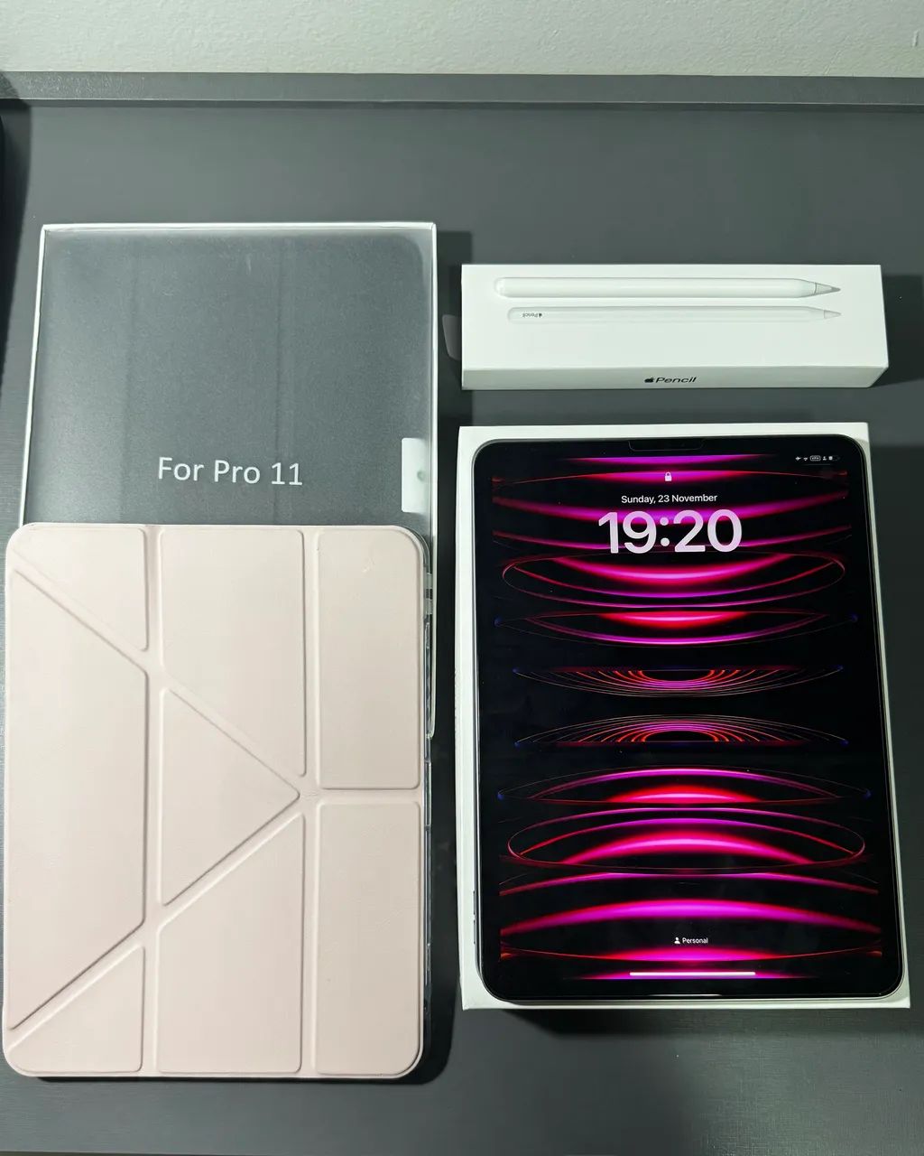 iPad Pro 11インチ M2 256GB+ Apple Pencil iPad Pro 11? M2 256GB + Apple Pencil 2 + Smart Folio ? Impecável e