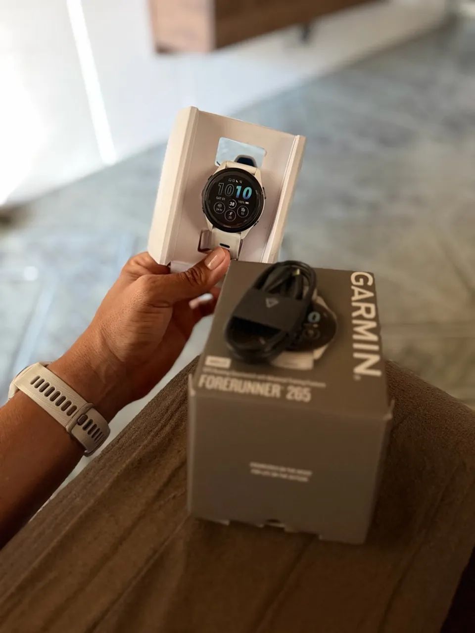 Relógio Garmin forerunner 265 3 meses de uso! - Foto 3