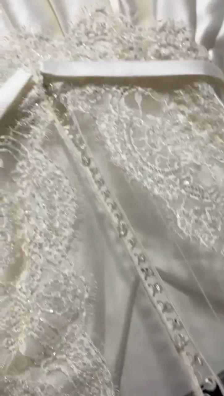 Vendo vestido de noiva semi novo!  - Foto 3