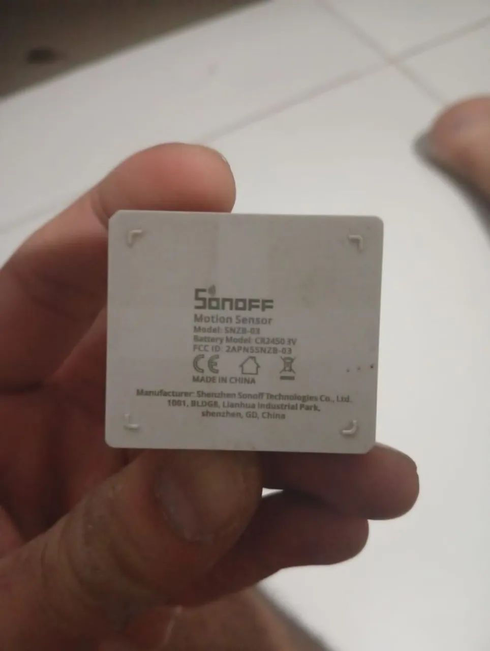Sensor de presença Sonoff + suporte - Foto 3