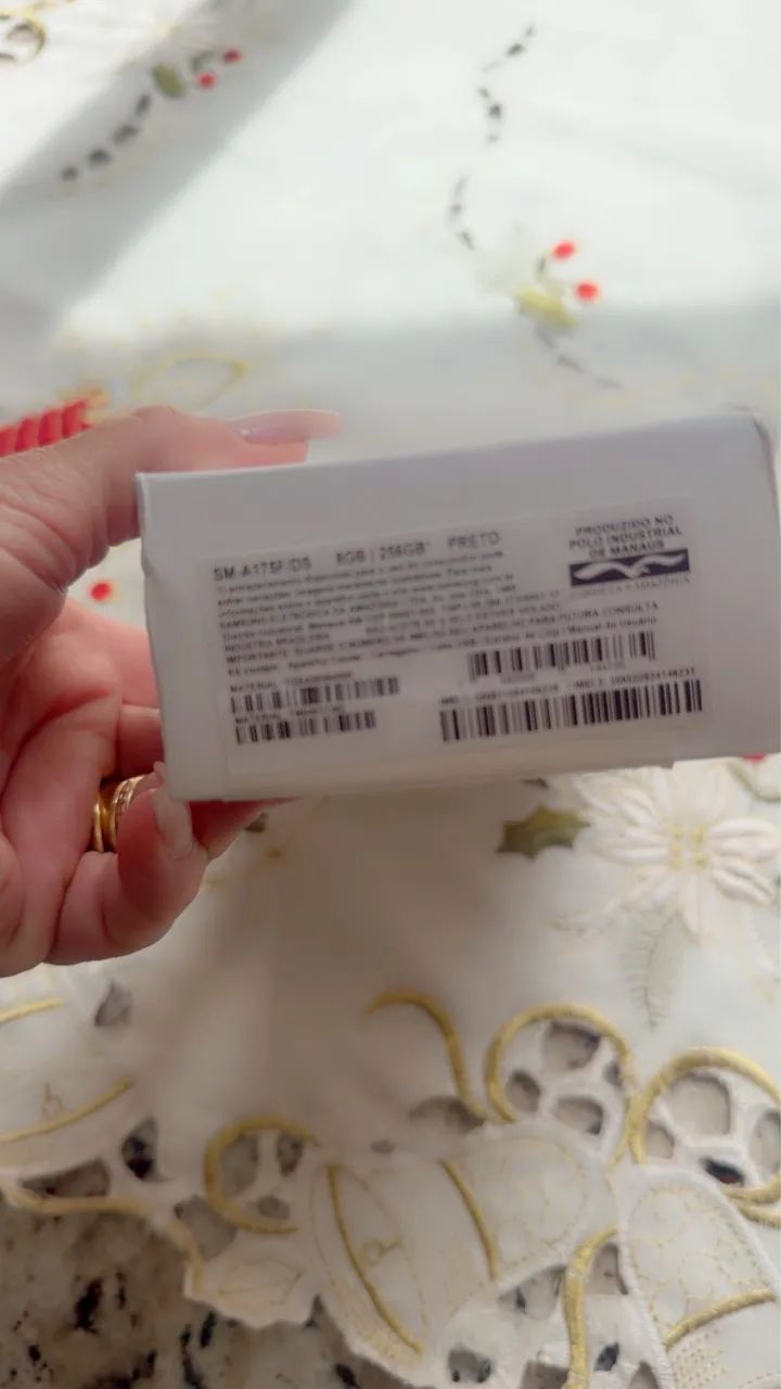 Celular novo Galaxy A17