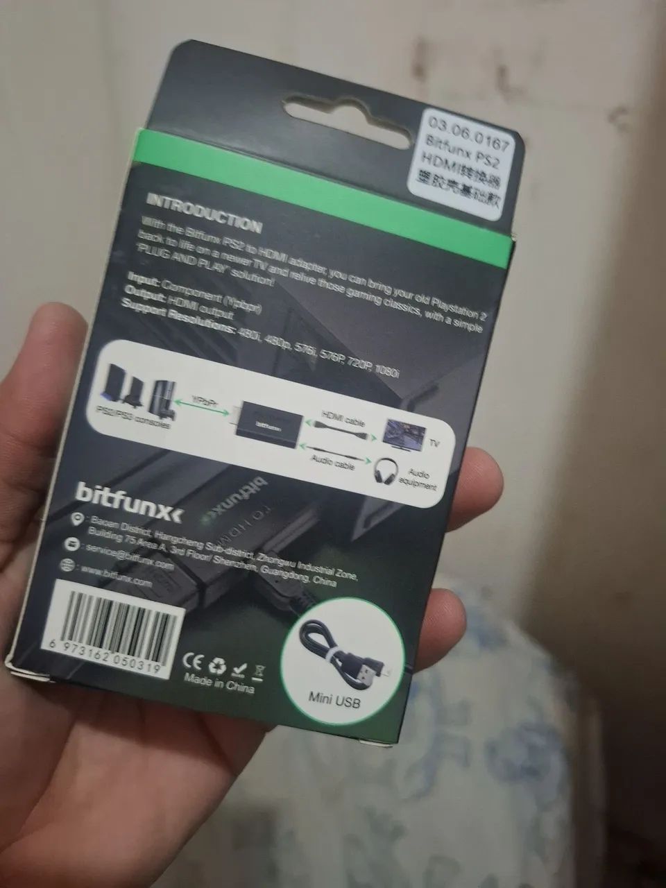 Adaptador hdmi bitfunx para ps2 - Foto 2
