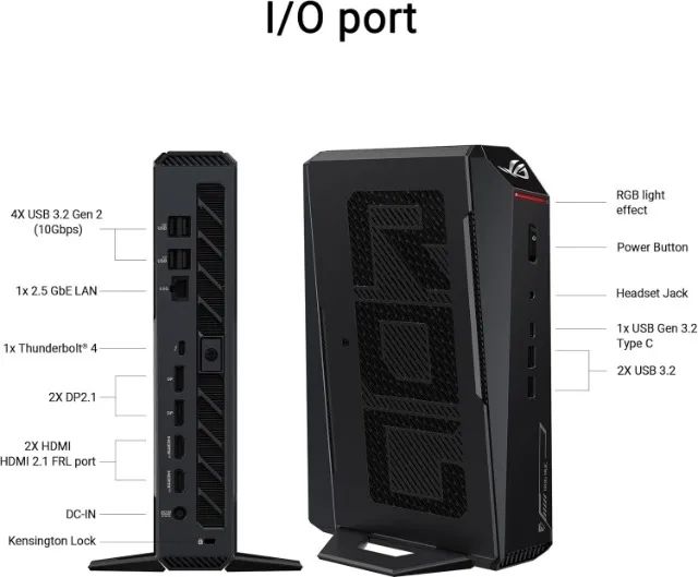 Asus Rog Nuc Intel Core Ultra 9 -32gb 1tb Rtx5070 - Foto 4