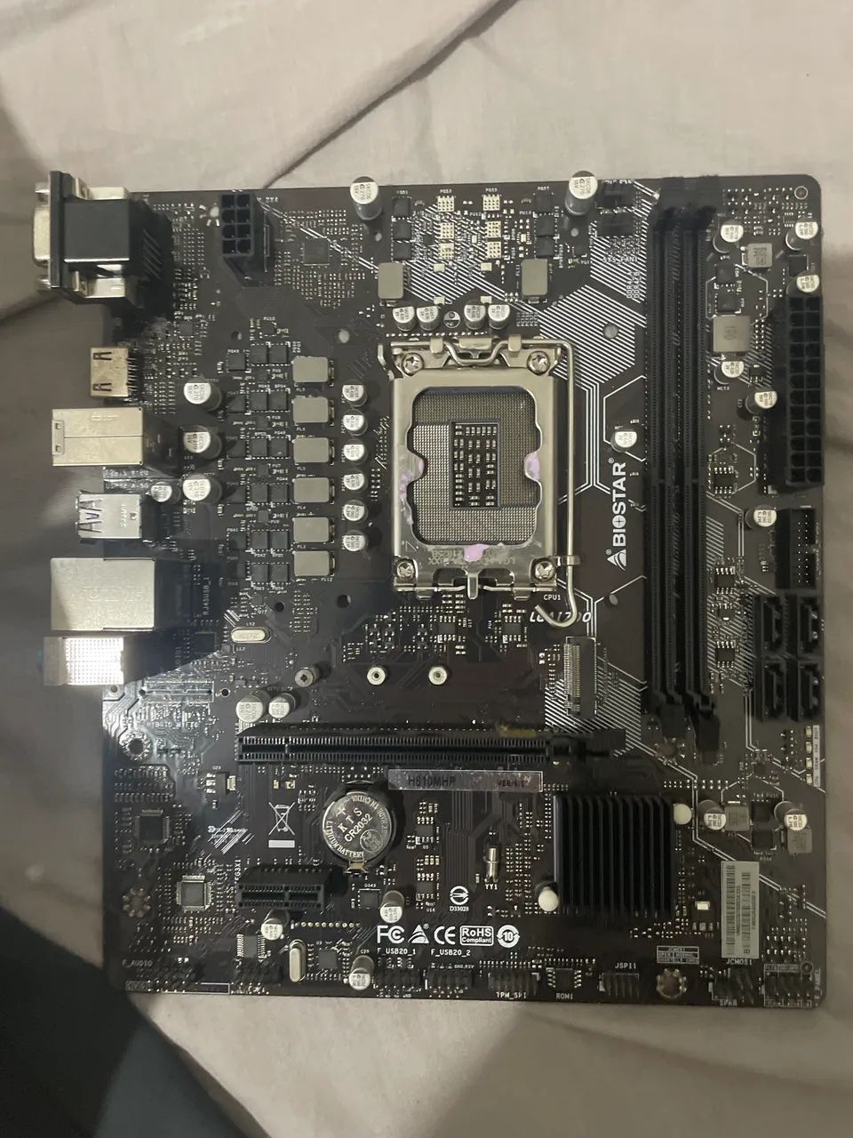 Placa mãe H610m biostar - Foto 3