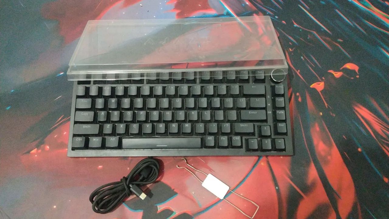 Kit teclado mecânico + mouse pad - Foto 3