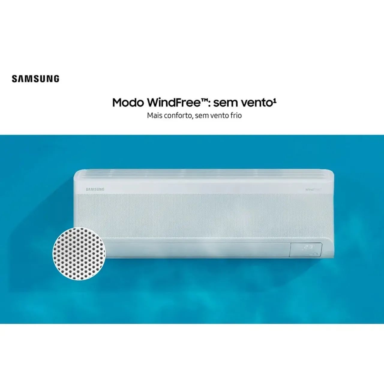 Ar Condicionado Samsung AI Inverter Windfree 18.000btus - Nota fiscal - Novo e Lacrado - Foto 3