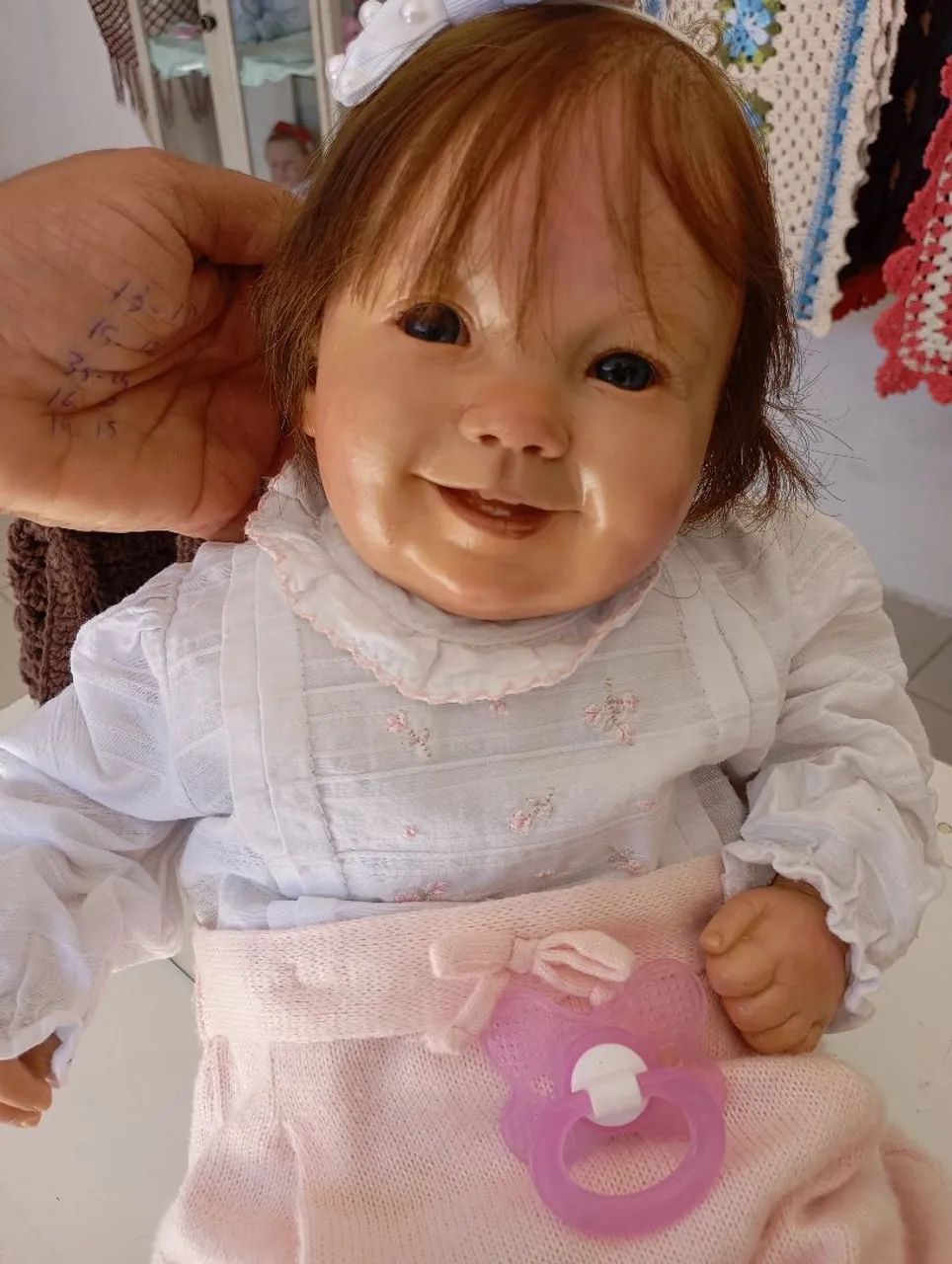 Boneca bebê reborn nova  - Foto 2