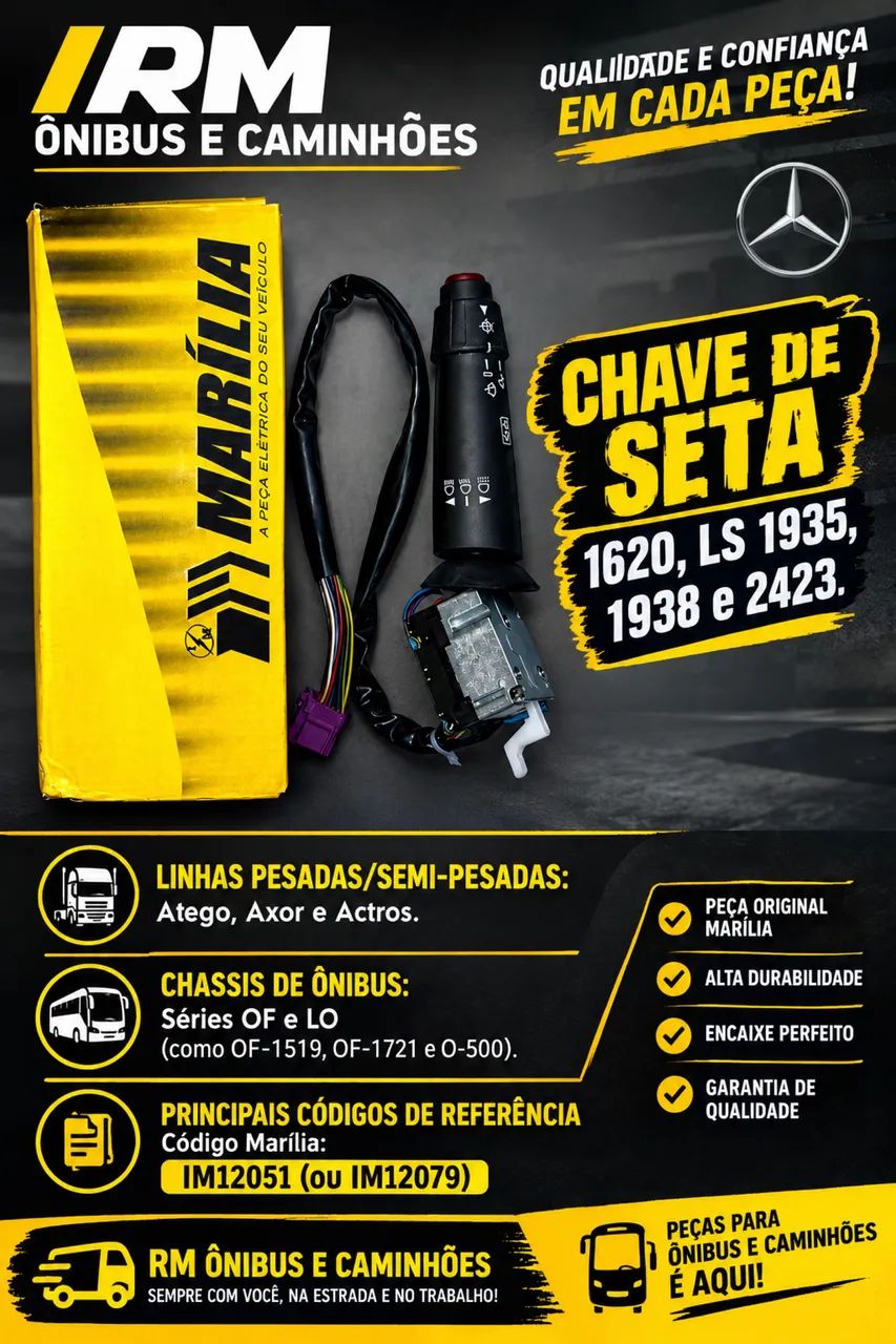 Chave de seta Mercedes  - Foto 2