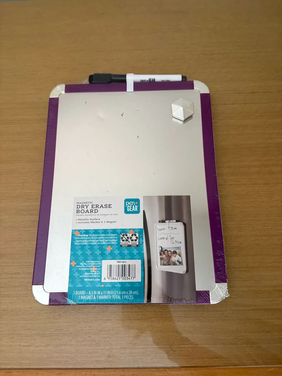 Quadro branco para recados 