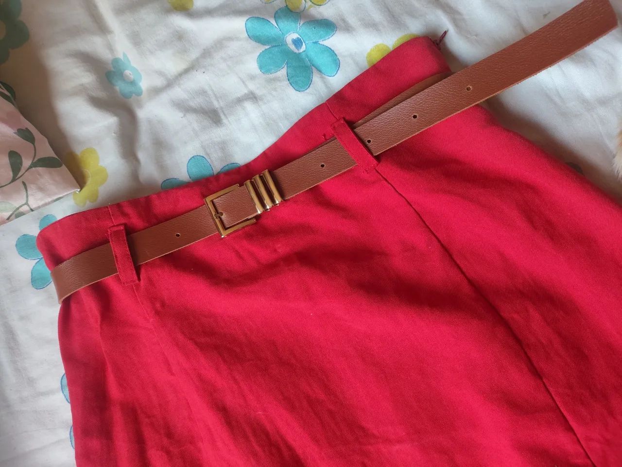Saia Midi de Linho - Foto 2