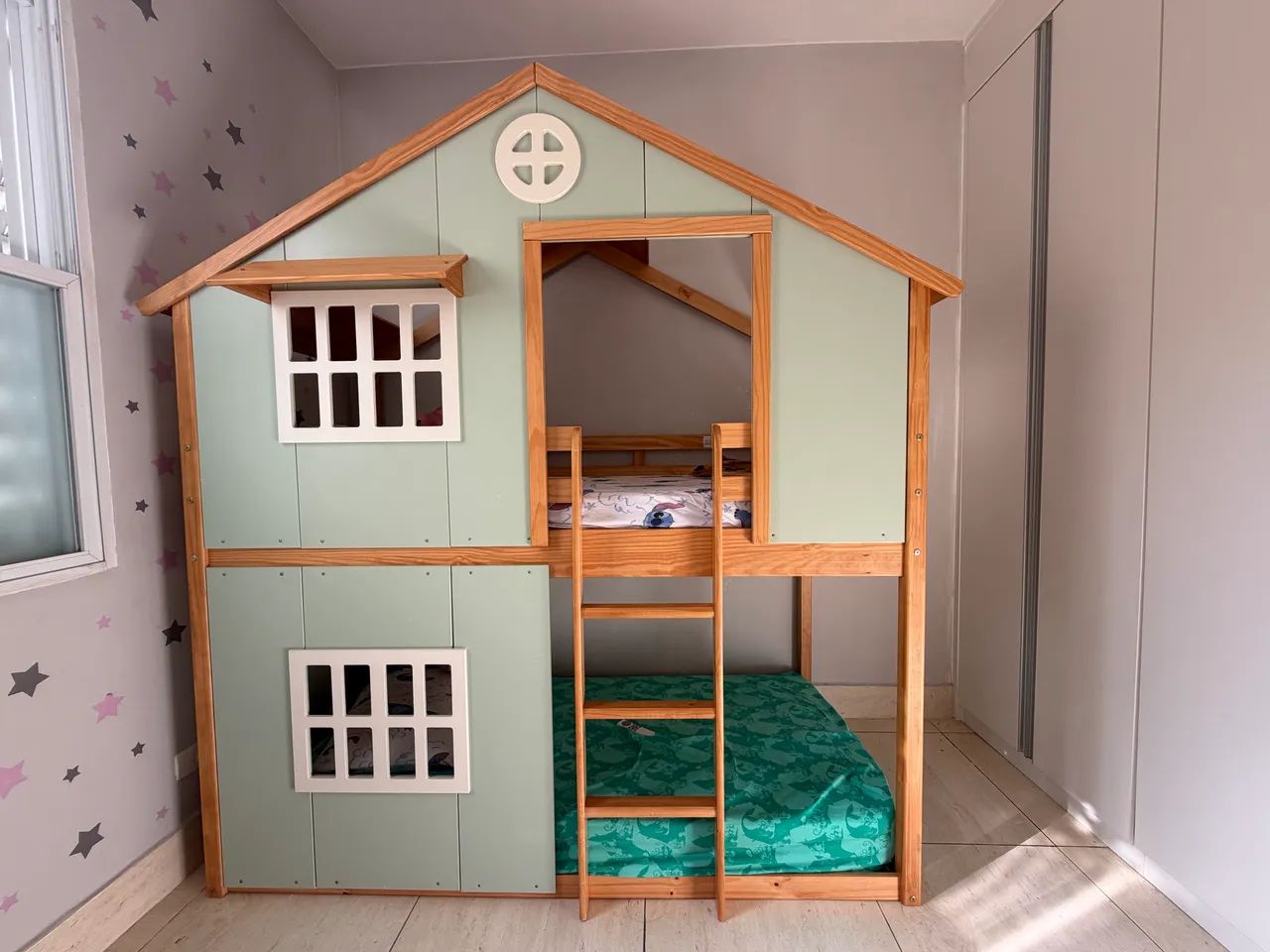 Beliche infantil casinha 